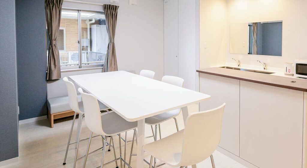 IPU・環太平洋大学の学生寮ユニビレッジの室内の写真 univillage 2022 03